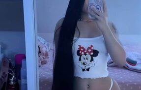 Tocando uma pra novinha